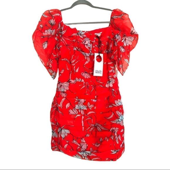 NWT Charlie Holiday Palma Mini Dress - Picture 3 of 5